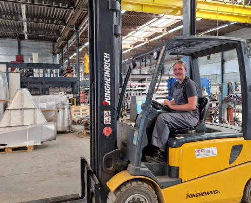 productie door OHV Bulkhandling B.V in Ede